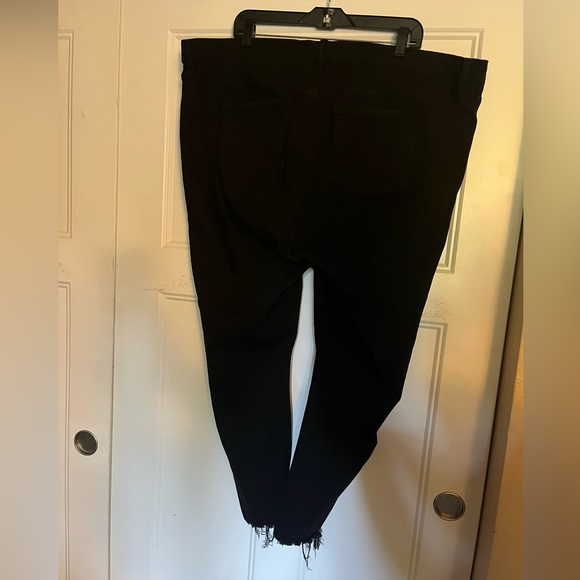 Torrid Destructed Sky High Skinny Jeans - Picture 3 of 4